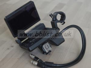Canon C300 EF shoulder mount kit Monitor Unit. Cables renewed in 2017
