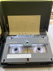 Sony D2 NTSC alignment tapes ER5-2 and ER2-2 