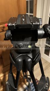 Vinten Pro 5 Head with Manfroto525 Mvb Tripod/PaddedBag 