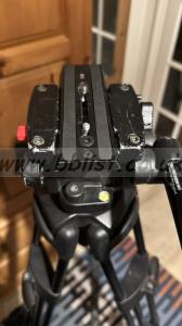 Vinten Pro 5 Head with Manfroto525 Mvb Tripod/PaddedBag 