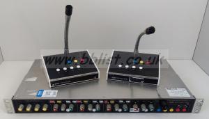 Glensound TOPHAT M4 Headphone Amp System + 2 Talkback boxes