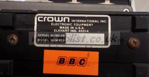 8x Professional Audio Box units (Crown,Studio spares,) 