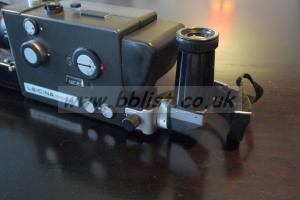 Leicina Special Super 8 Camera, 2x lenses, 2x batts, extras Lieca Leicina Special Super 8 Camera, multi angle viewfinder attachment