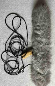 Sennheiser MKH816 P48 with Rycote windshield