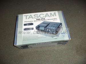Tascam HD P2 field recorder c/w Portabrace Bag. Boxed