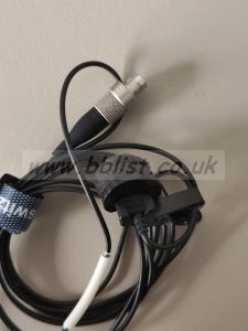 Waterproof  adventure lavalier microphone , black, lemo 3 