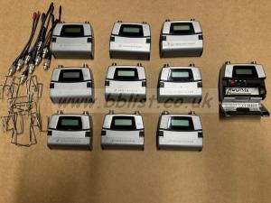 10 x Sennheiser SK5212 Minature Tx (Shortband)