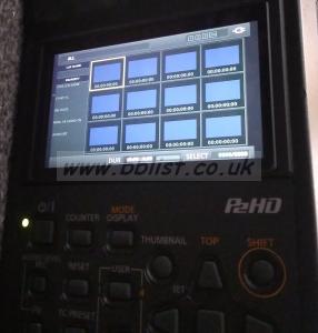 Panasonic Aj-Pg50  P2HD Memory Card Recorder 