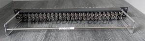 Bes Broadcast 3G/HD 1u Video Patch Panel+U-Links 