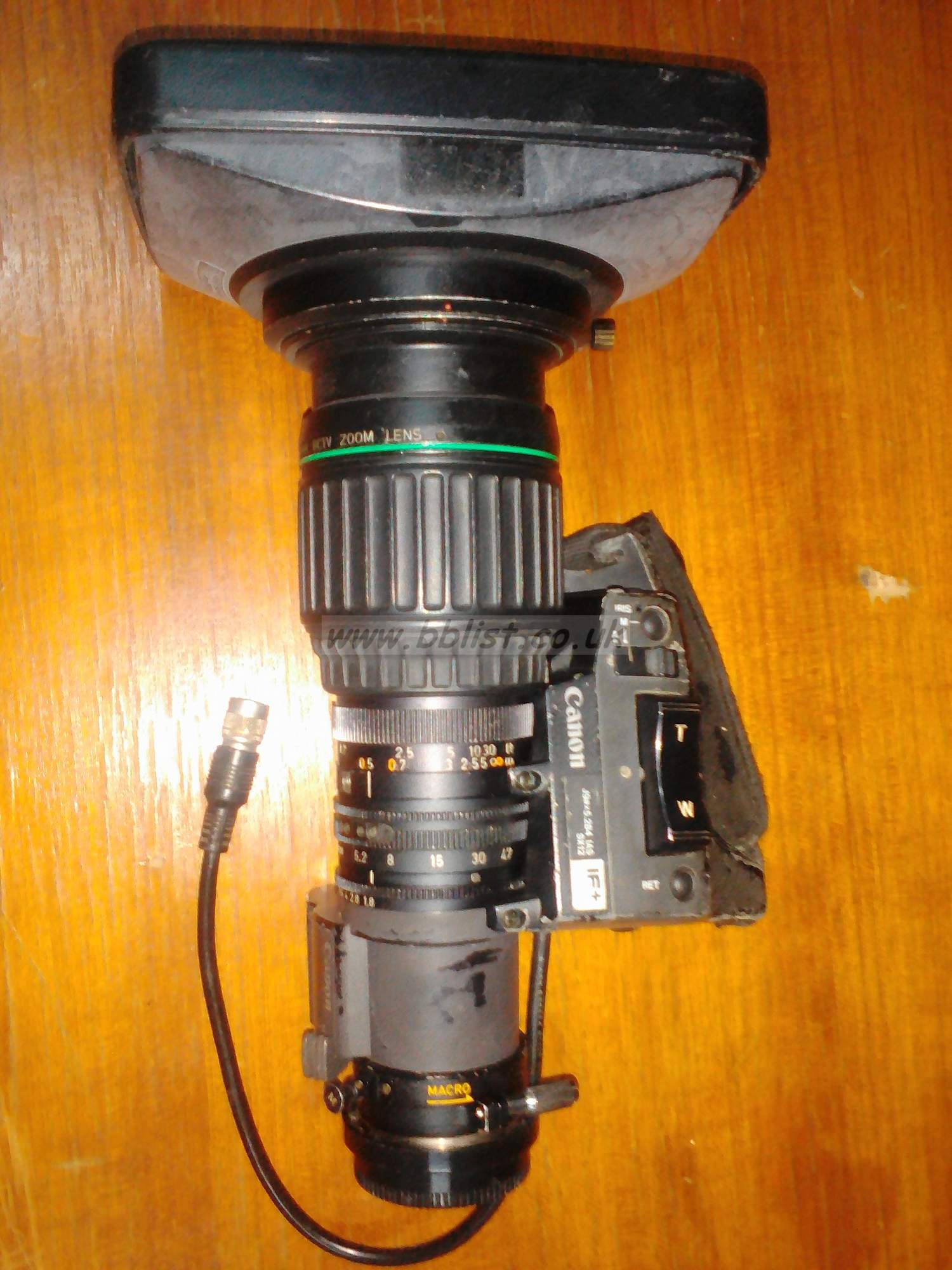 Canon J9a x 5.2 IAS Wide Angle Zoom Lens