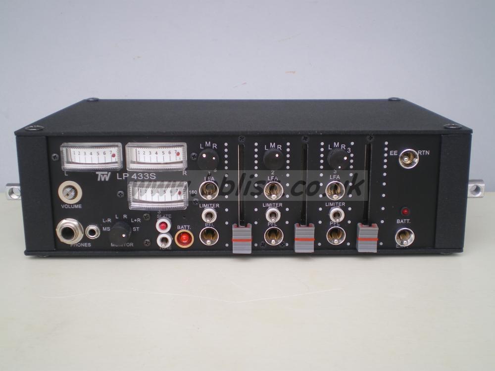 TW-LP433S portable audio mixer