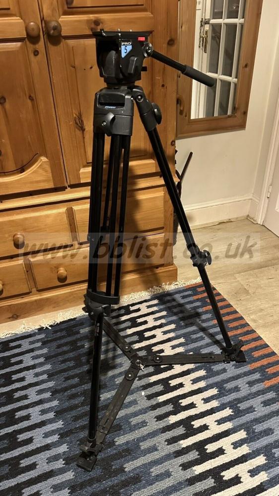Vinten Pro 5 Tripod with vinten legs