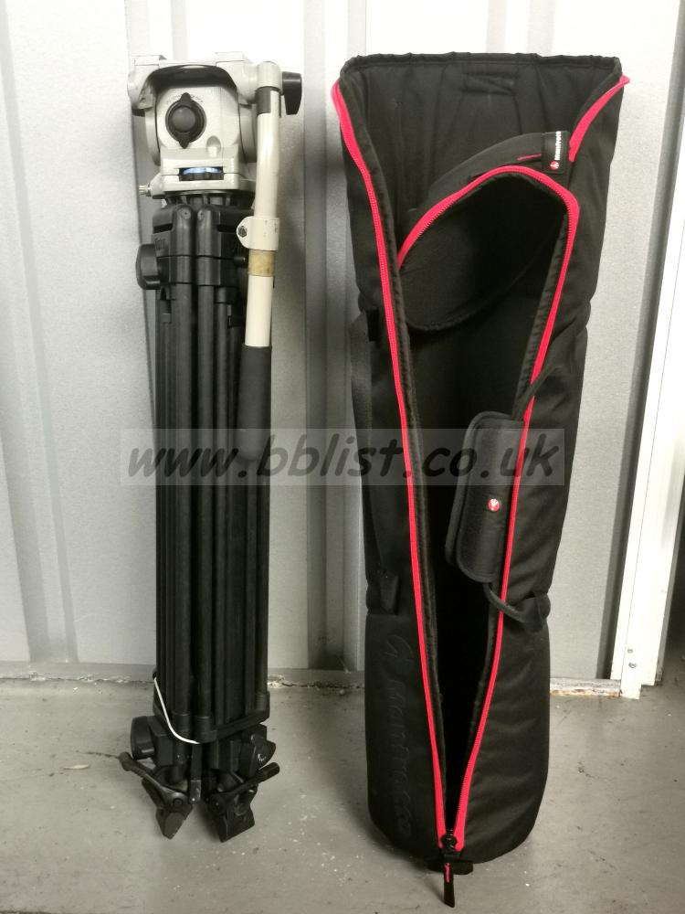 Vinten CF Tripod with Vision 8 Head and Manfrotto Bag