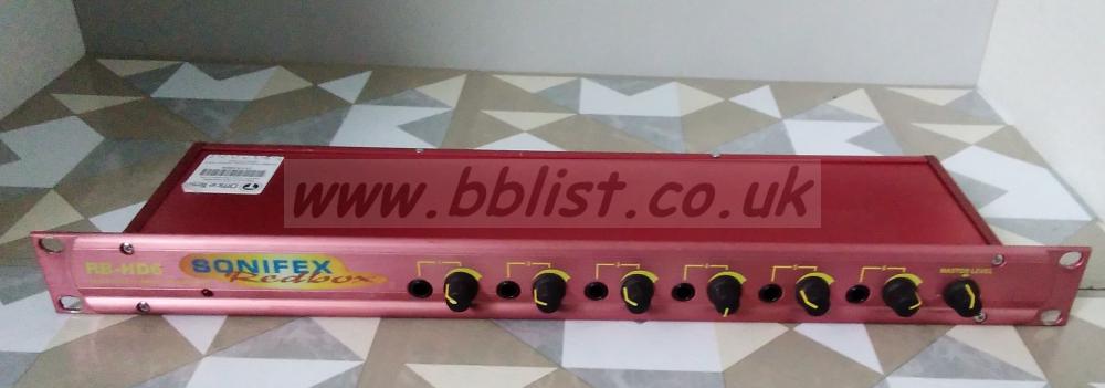 Sonifex RB-HD6 6 Way Headphone Distribution Amplifier.