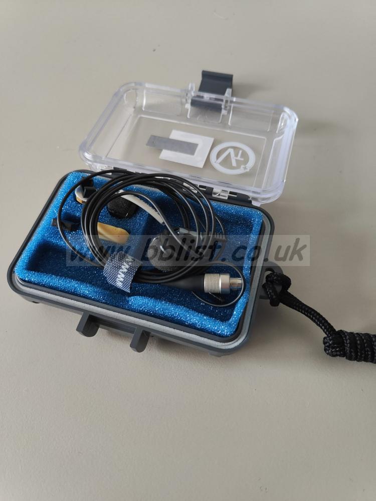 Waterproof  adventure lavalier microphone , black, lemo 3