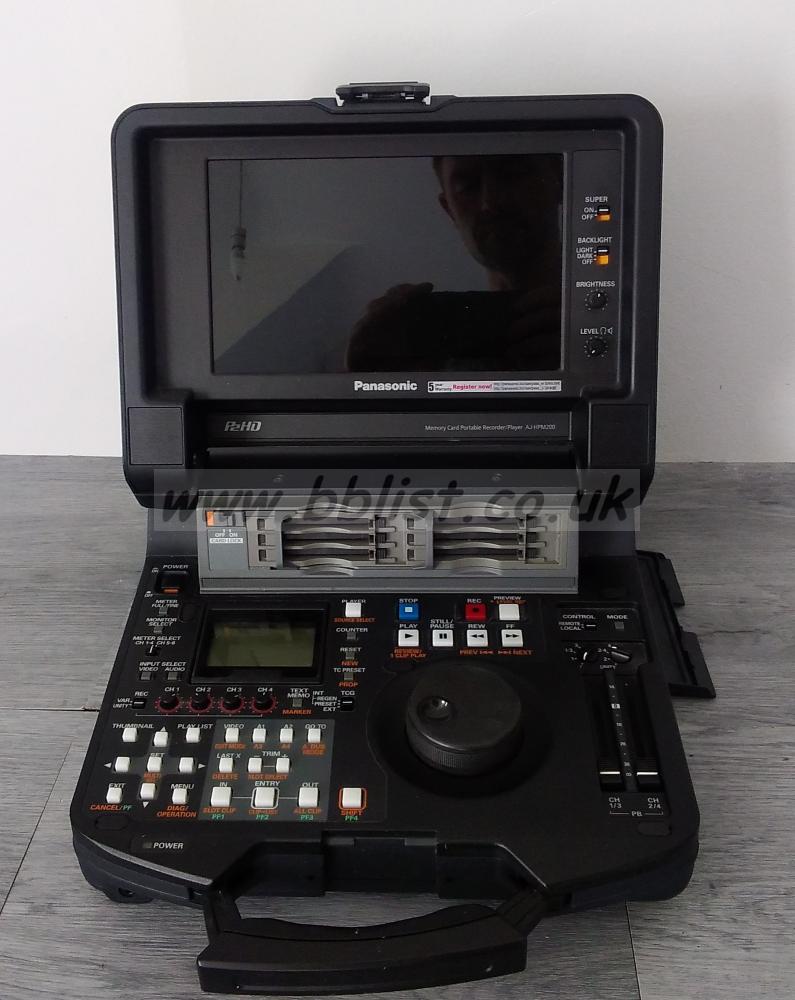Panasonic AJ-HPM200 P2 HD Edit Player/Recorder