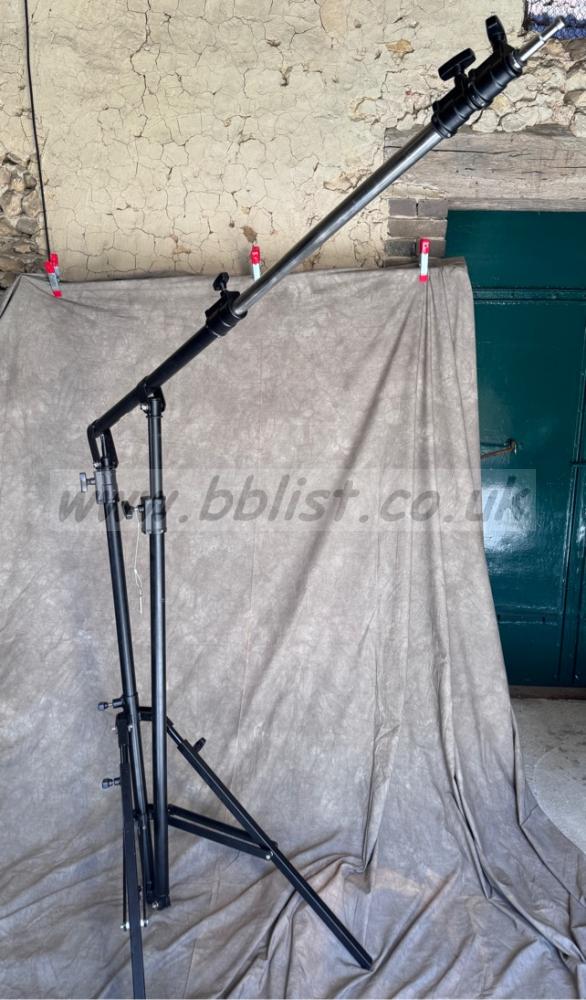 Boom Lighting stand, long reach