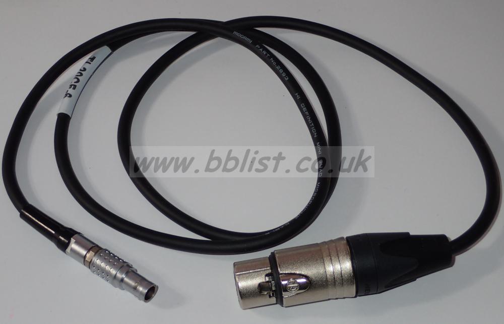Micron TL20CF-6 line-level input cable for Explorer Series Micron TL20CF-6