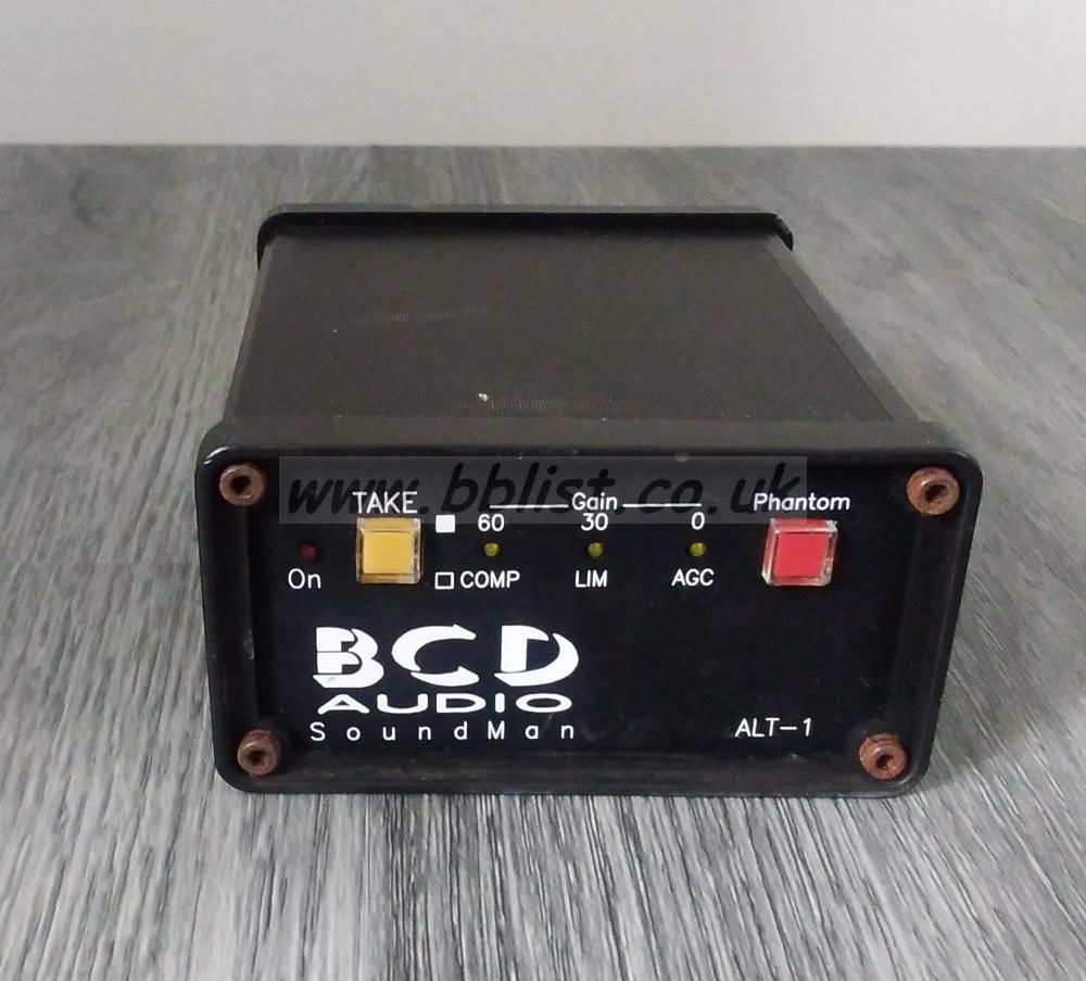BCD Audio soundman ALT-1 Mic Pre-amp