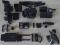 Canon C300 EF shoulder mount kit NOTE: following items missing from image: - 2 x 16GB SanDisk memory cards - Porta Brace raincover - AudioTechnica ATR875 microphone - Rode windshield