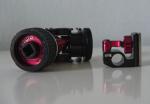 Canon C300 EF shoulder mount kit Zacuto Z-Drive follow focus. Attaches to 15mm rod.