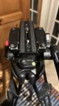 Vinten Pro 5 Head with Manfroto525 Mvb Tripod/PaddedBag